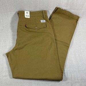 Levi's Men's XX Chino Authentic Relaxed Pants Size: 36x 34 IRREGULAR